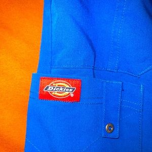 S Blue Dickies Scrub Pants